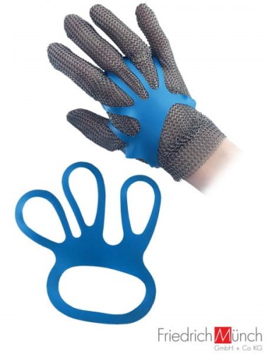 Nakładka na rękawice metalowe RTENSIO-BLUE